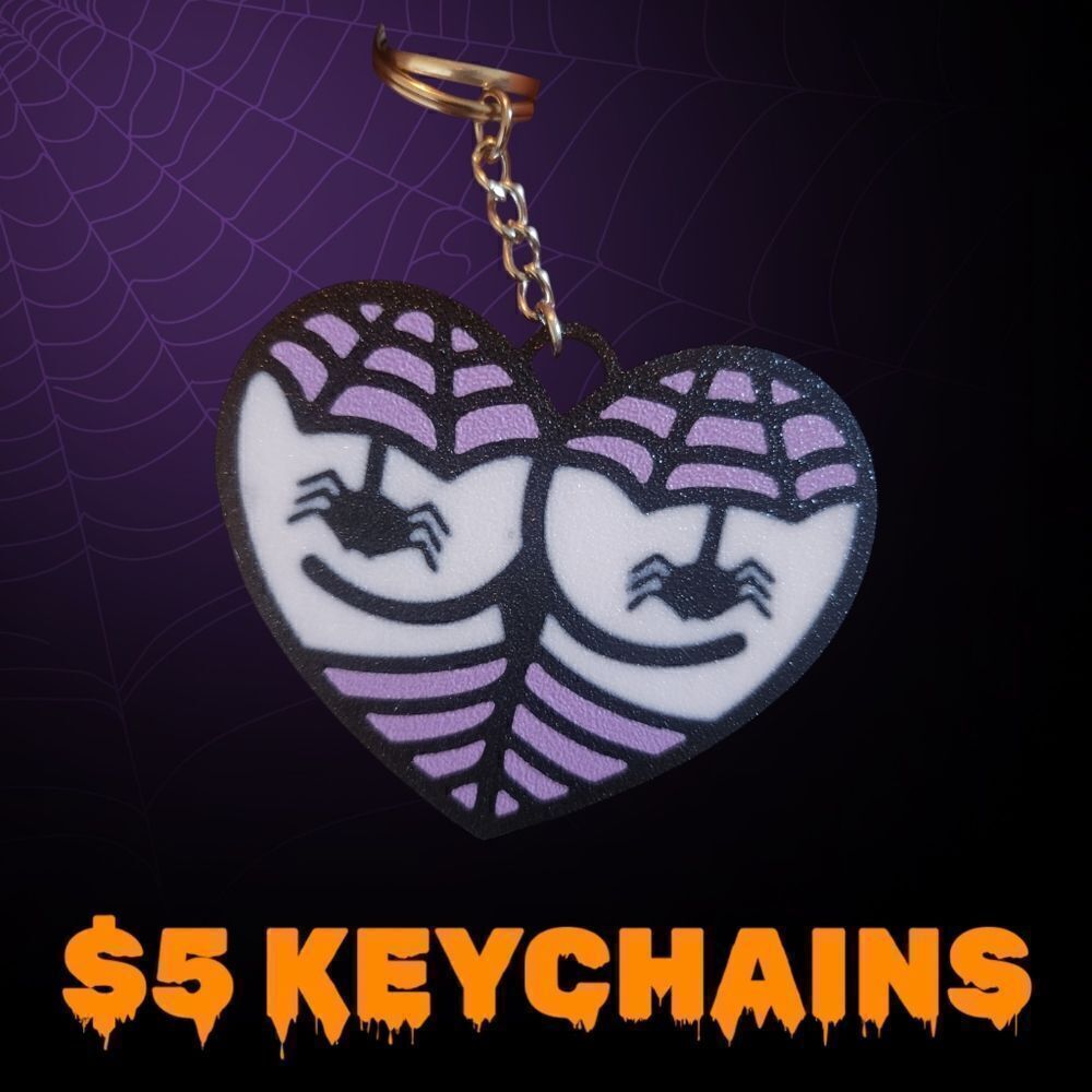 Witch Booty Keychains